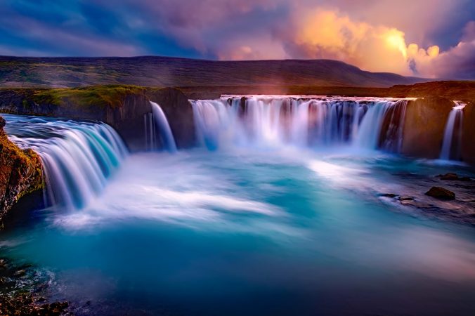 Go&eth;afoss Waterfall, Iceland