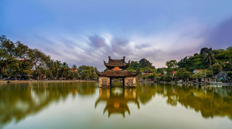 Pagoda At Vietnam