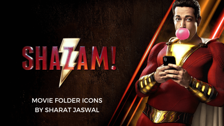 Shazam! Movie Folder Icons