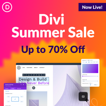 Divi Summer Sale